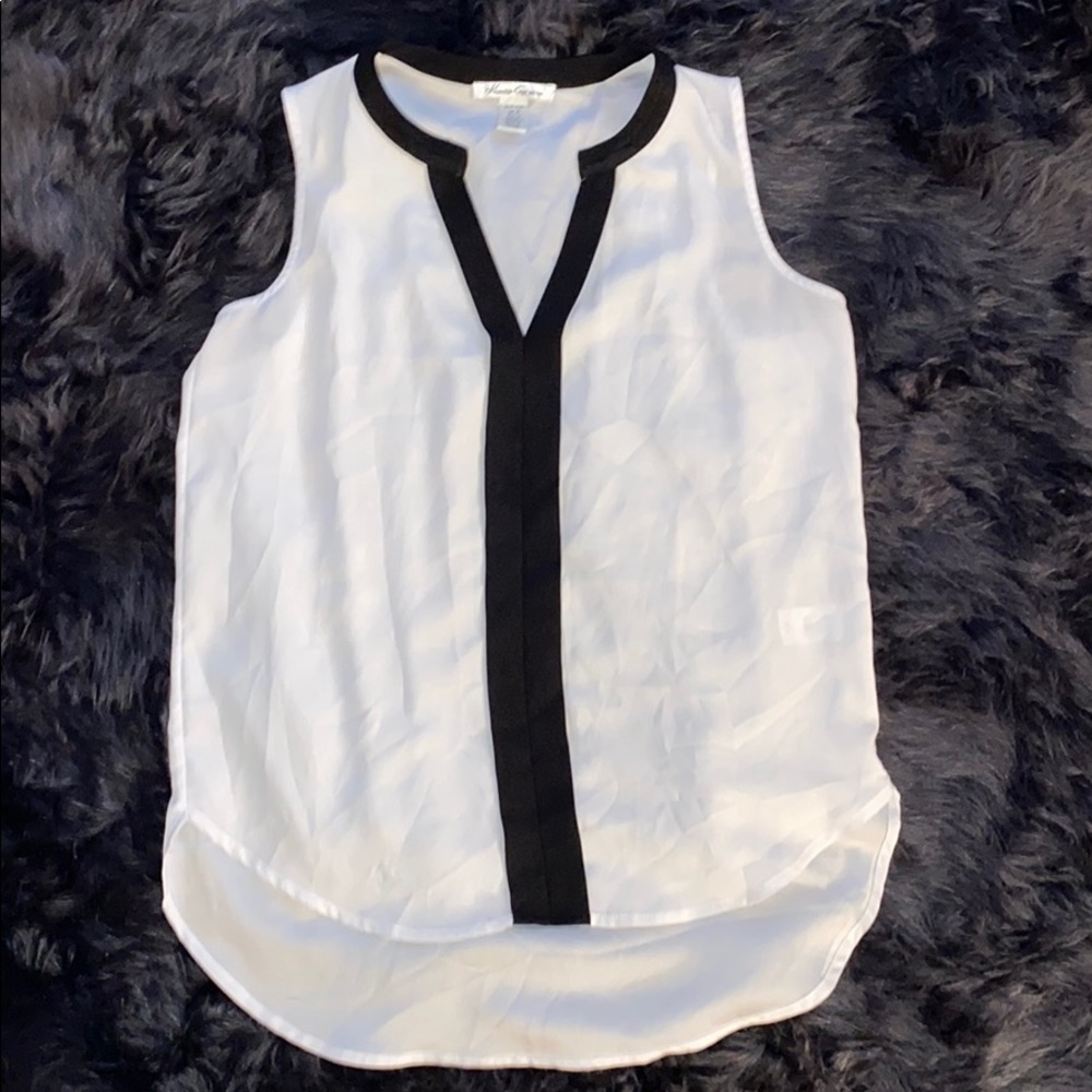 Black & White Blouse